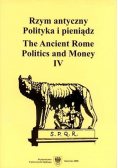 Rzym antyczny Polityka i pieniądz IV