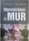 Odpowiedzialność za Mur
