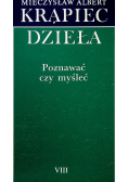 Krąpiec Dzieła Poznawać czy myśleć