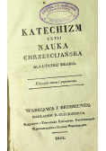 Katechizm czyli nauka chrześcijańska 1821 r