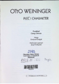 Płeć i charakter