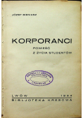 Korporanci 1934 r.