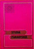 Studia Paradyskie Tom 1