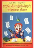 Fizyka dla najmłodszych wierszem pisana