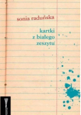 Kartki z białego zeszytu