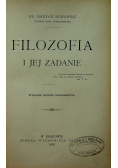 Filozofia i jej zadanie 1899 r.