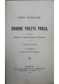 Drobne poezye proża 1901 r