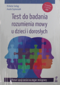 Test do badania rozumienia mowy u dzieci i dorosłych