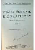 Polski Słownik Biograficzny Tom II reprint z 1936 r
