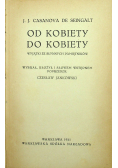 Od kobiety do kobiety 1921 r