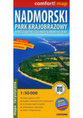 Nadmorski Park Krajobrazowy mapa turystyczna 1:50 000