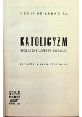 Katolicyzm Społeczne aspekty dogmatu