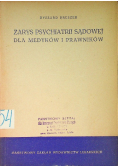 Zarys psychiatrii sądowej dla medyków i prawników