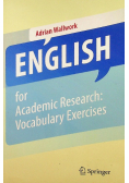 English for Academic research Vocabulary
