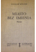 Miasto bez imienia Poezje