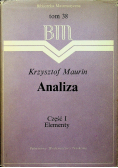 Analiza Część I Elementy  tom 38