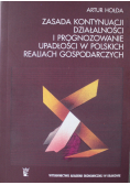 Zasada kontynuacji działalności i prognozowanie upadłości w polskich realiach gospodarczych