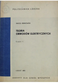 Teoria obwodów Cześć I Kierunek elektronika