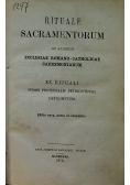 Rituale Sacramentorum 1872 r.
