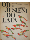 Piosenka ludowa w szkole Od jesieni do lata