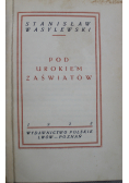 Pod urokiem zaświatów  1923 r.