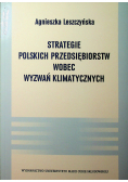 Strategie polskich przedsiębiorstw wobec wyzwań klimatycznych