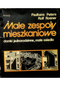 Małe zespoły mieszkaniowe domki jednorodzinne małe osiedla