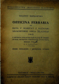 Officina ferraria 1948 r.