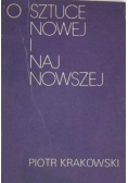 O sztuce nowej i najnowszej