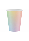 Kubeczki papierowe ombre 266ml 6szt