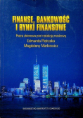 Finanse, bankowość i rynki finansowe