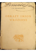 Obrazy imion wróżebne 1926 r.