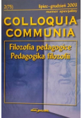Colloquia Communia