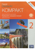 Das ist Deutsch : Kompakt 2 : Podręcznik z zeszytem ćwiczeń + 2CD