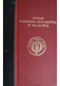 Dzieje wolnego mularstwa w Krakowie Reprint z 1929 r