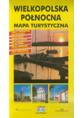Wielkopolska północna mapa turystyczna
