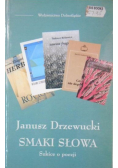 Smaki słowa Szkice o poezji