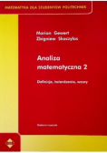 Analiza matematyczna 2 Definicje twierdzenia wzory
