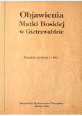 Objawienie Matki Boskiej w Gietrzwałdzie reprint z 1883r