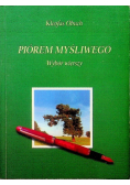 Piórem myśliwego Wybór wierszy