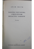 Badania nad naturą i przyczynami bogactwa narodowego tom II