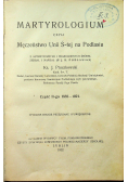Martyrologium czyli Męczeństwo Unii Ś - tej na Podlasiu Część II 1922 r.