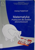 Matematyka, podręcznik dla studiów ekonomicznych