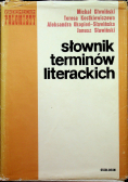 Słownik terminów literackich