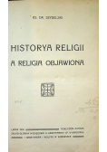 Historya religii a religia objawiona 1916 r.