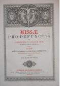 Missae Pro Defunctis 1898 r.