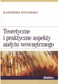 Teoretyczne i praktyczne aspekty audytu wewnętrznego