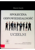 Społeczna odpowiedzialność uczelni Marcin Geryk