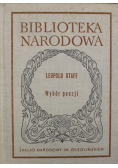 Staff Wybór poezji