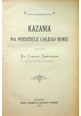 Kazania na niedziele całego roku 1905 r.